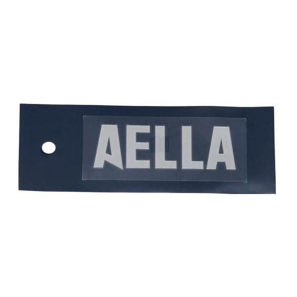 AELLA(アエラ) ステッカー 文字色ホワイト  AE-99F02 WHT