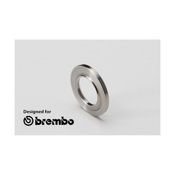 AELLA(アエラ) チタンワッシャー(ブレーキマウント) brembo用 4枚 AT-W0001