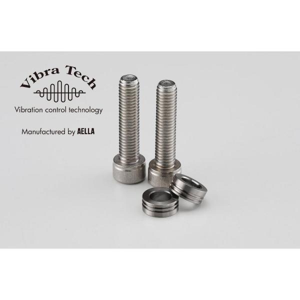 AELLA(アエラ) チタン製ハンドルバーエンド制振カラー 2枚セット(＆phi;13.8X5.5m...