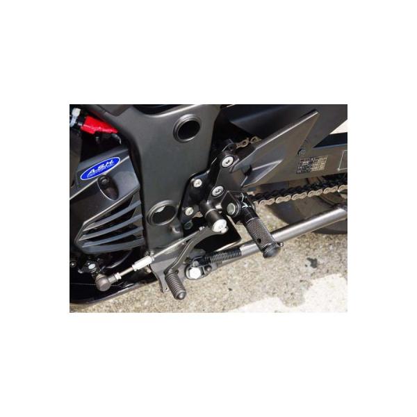 ベビーフェイス セットバックプレート ブラック Ninja250R 08-12/Ninja250 0...