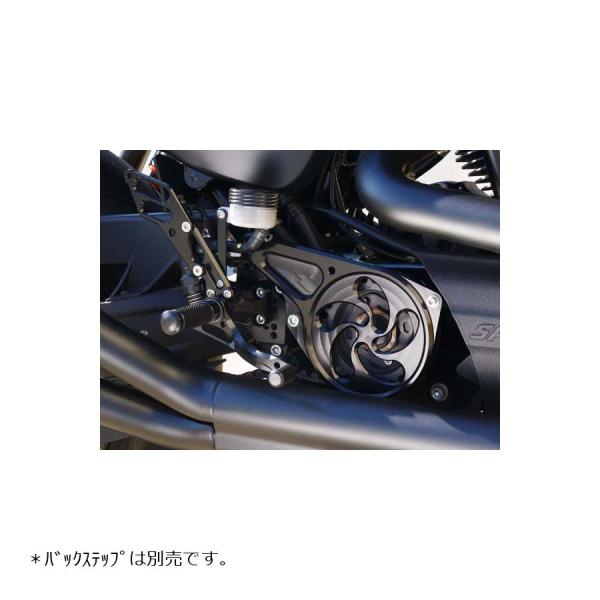 ベビーフェイス フロントプーリーカバー ブラック XR1200 09-12