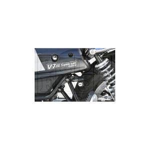 ベビーフェイス ヘルメットロック ブラック MOTOGUZZI V7III 17-20 左取付｜rubbermark