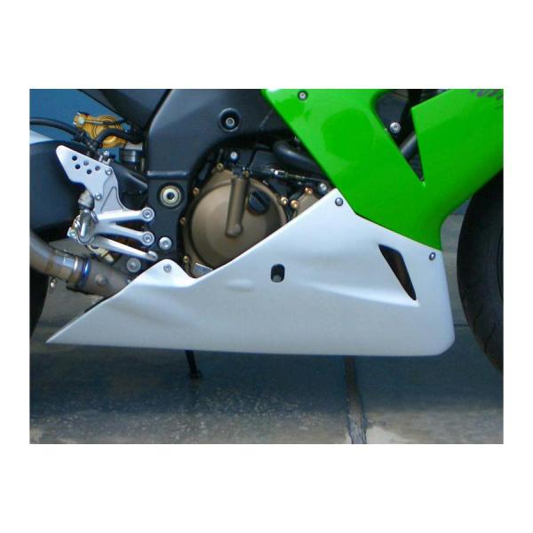 クレバーウルフ アンダーカウル FRP白ゲル ZX10R 04-05