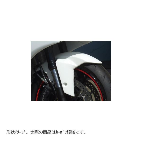 クレバーウルフ フロントフェンダー カーボン綾織 GSX-R1000　※キャンセル不可商品