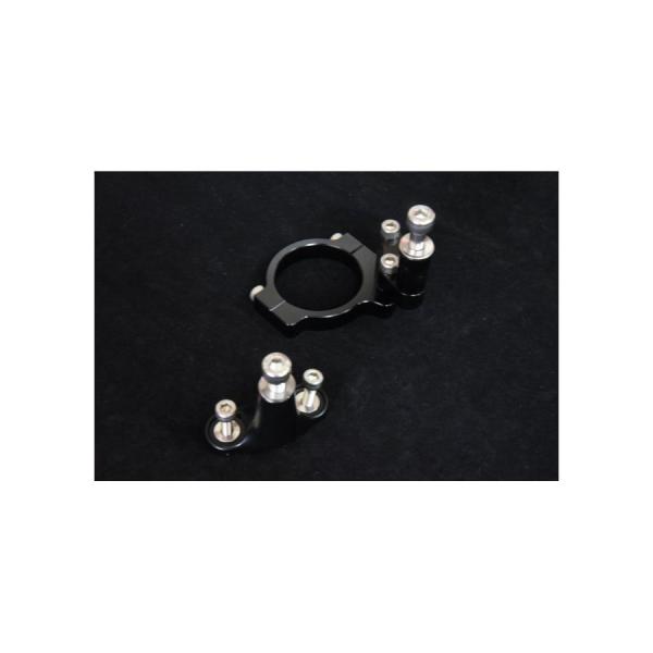 ウッドストック ステアリングダンパーブラケット Ninja H2SX SE SDB-K37-BK