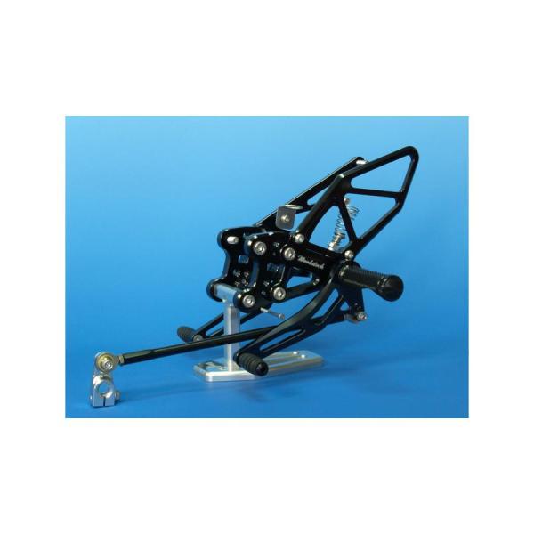 ウッドストック ステップキット 4POS ブラック ZZR1400 ZX-14R WBS-K15-B...