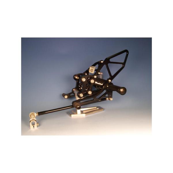 ウッドストック ステップキット 4POS ブラック ZZR1400 ZX-14R ABS仕様 WBS...