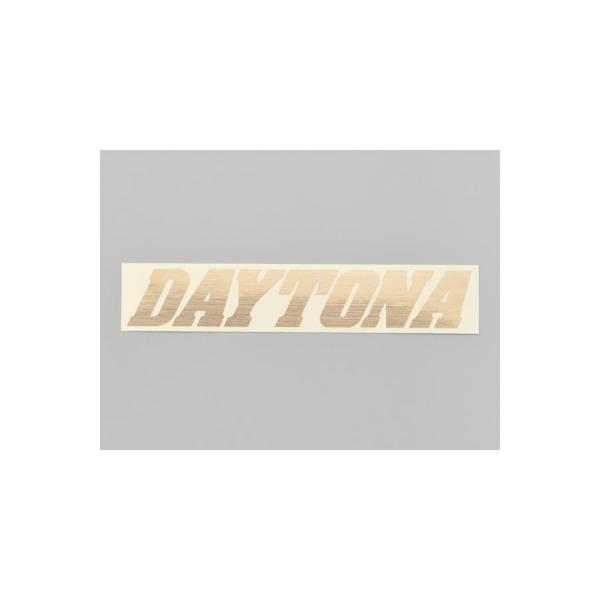 デイトナ ステッカー DAYTONA 155X30抜き/ゴールド
