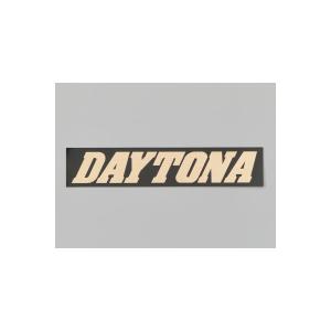 デイトナ ステッカー DAYTONA 150X30ブラック/ゴールド｜rubbermark