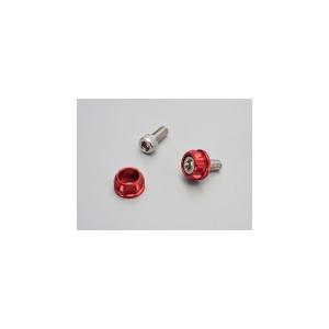 デイトナ ナンバーホルダーセット M6 レッド