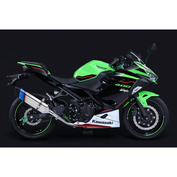 トリックスター スリップオンマフラー IKAZUCHI 焼ステンレス JMCA政府認証 Ninja2...