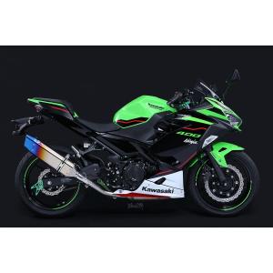 ニンジャ400 スリップオンマフラーIKAZUCHI 新製品情報】2023 Ninja400政府認証スリップオンマフラー