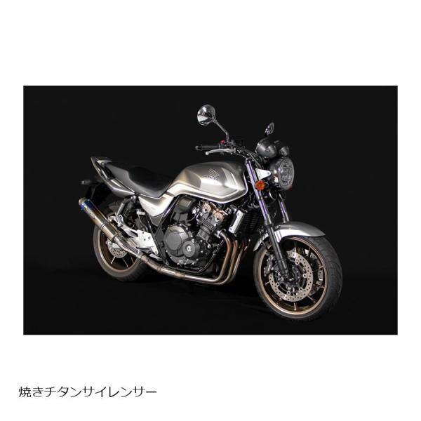 TRICK STAR (トリックスター) 政府認証スリップオンマフラー 焼チタンGP-LOOK CB...