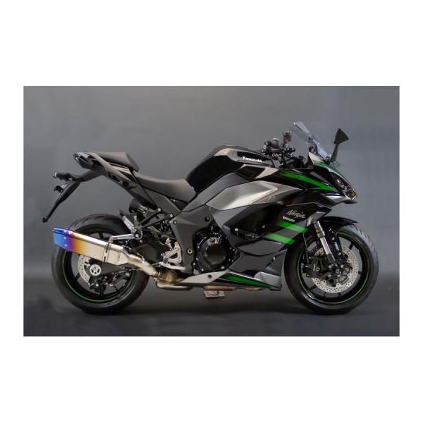 トリックスター スリップオンマフラー IKAZUCHI JMCA政府認証 Ninja1000SX ニ...