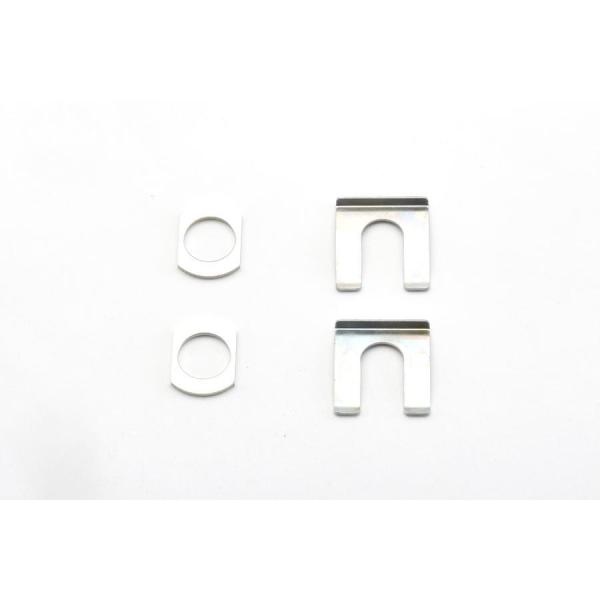 ブレーキホース スウェッジライン 4輪 クリップセット (Uクリップ+楕円スペーサー/t=1.6) ...