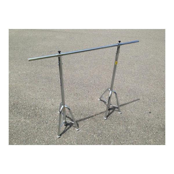 エトスデザイン フレームスタンド メッキ レッドタイダウン