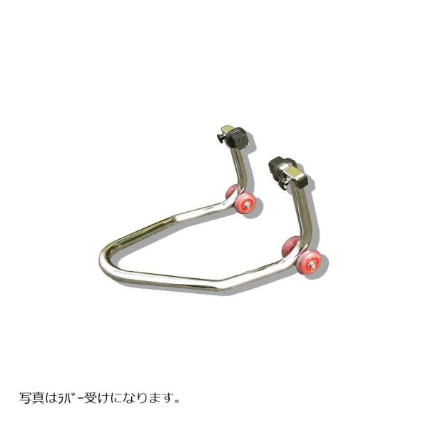 エトスデザイン ミニ ダブルキャスタースタンド メッキ Vフック