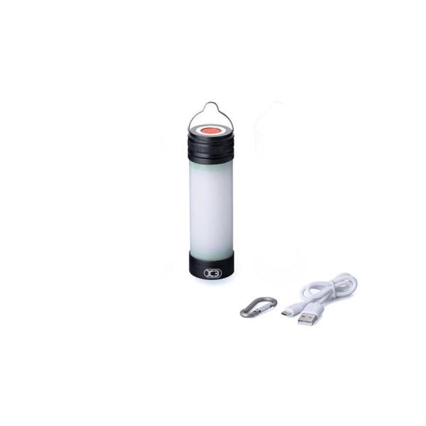 LEDランタン キジマ K3 マルチツーリングライトLED ブラック 5モード+チャージ3000