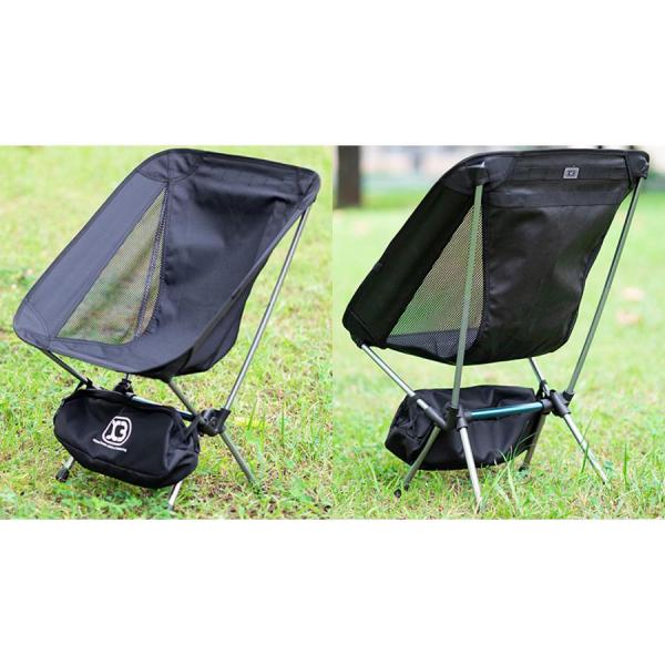 キジマ K3 アウトドアチェア TC05 ブラック