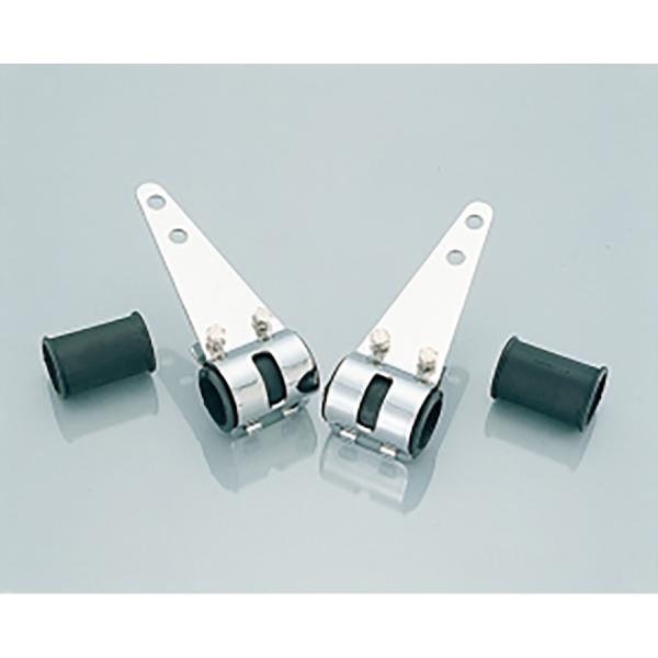 キタコ ヘッドライトステー クロームメッキ 31-38π 507-0500030