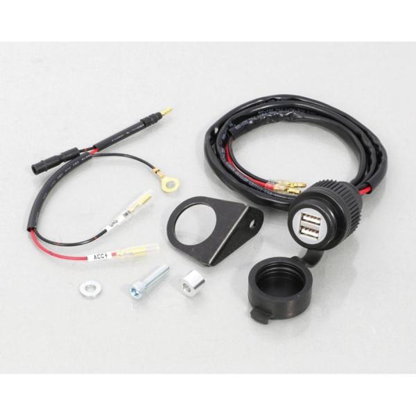 キタコ USB電源 2ポート スーパーカブ125 C125 JA58 80-757-13110