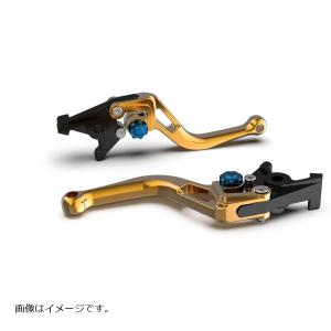 LSL BOW ショートレバー ゴールド/ブルー F750 F850GS F900R/XR 200BSL70RGOBL｜rubbermark