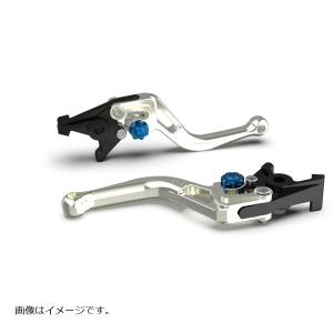 LSL BOW ショートレバー シルバー/ブルー F750 F850GS F900R/XR 200BSL70RSIBL｜rubbermark