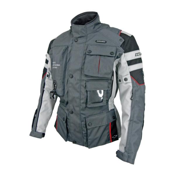 バイク用エアーバック ジャケット ヒットエアー Motorrad-2 ダークグレー #2XL
