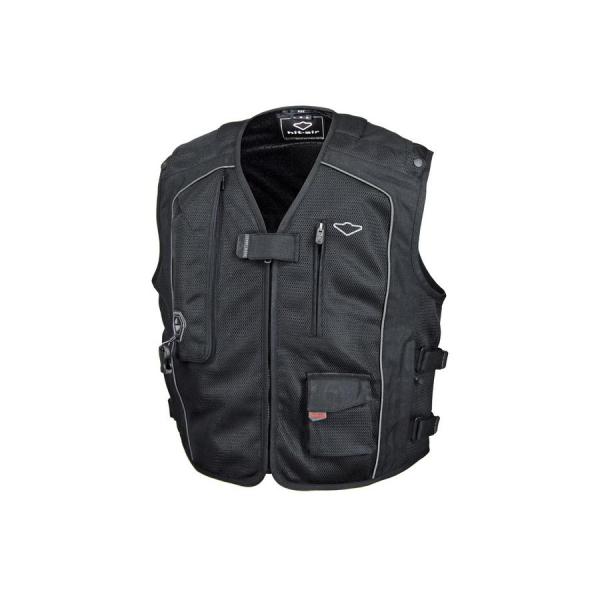バイク用 エアーバッグ ヒットエアーメッシュ ベスト MC-5 ブラック #2XL