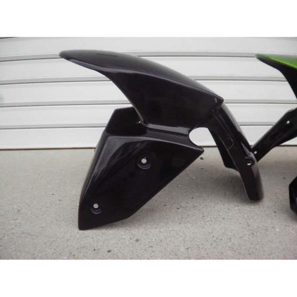 ノジマエンジニアリング フロントフェンダー FRP/黒ゲル Ninja1000