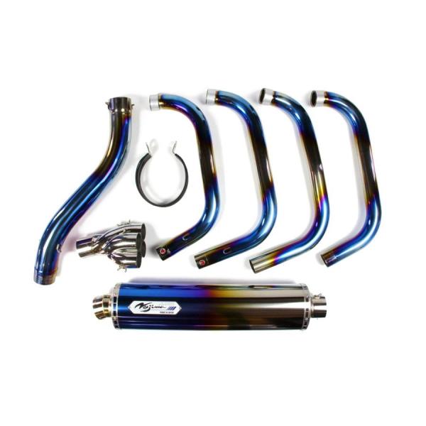 ノジマエンジニアリング HEATチタン フルエキゾースト 4-1SC ZRX1200R/S/1100...