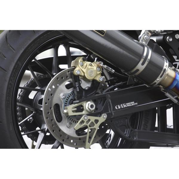 OVER RACING(オーバーレーシング) リアキャリパーサポート ブレンボ2P用 ブラック Z9...