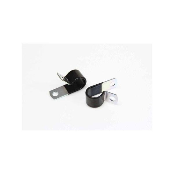 ブレーキホース スウェッジライン ホースクランプ コーティング付き 内径14mm 2ケ