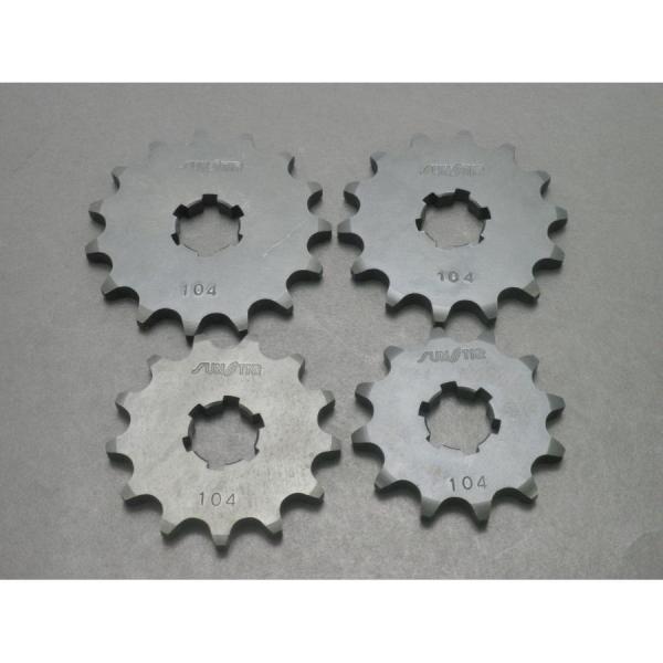 サンスター フロントスプロケット 420-12T DT50 RZ50 TZM50 KX85 IIKX...