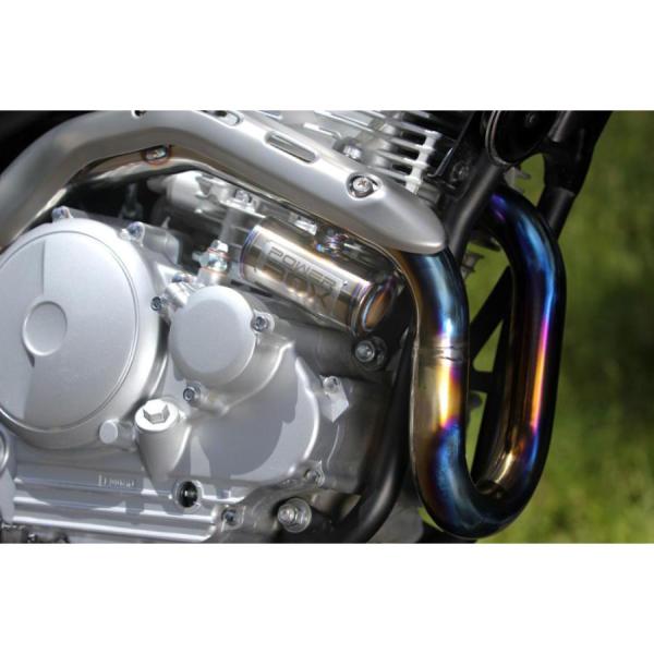 SPタダオ(SP忠男) パワーBOX パイプ TI-ブルーE SEROW250/TRICKER