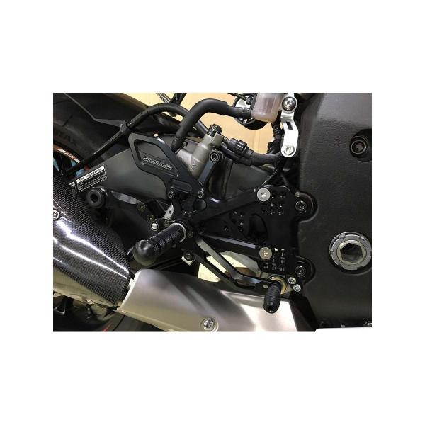 ストライカー スペシャルステップキット TYPE S&amp;R ブラック YZF-R1 YZF-R1M S...