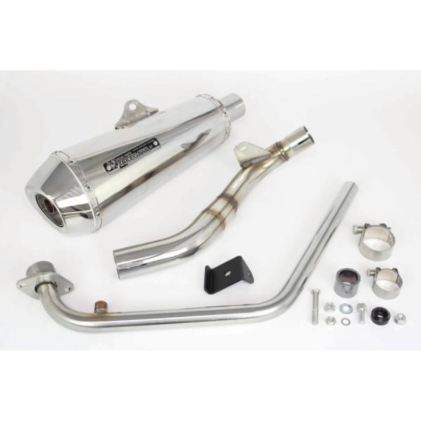 スペシャルパーツタケガワ フルエキゾースト テーパーコーンマフラー CR125R 8BJ-JC91