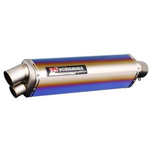 YOSHIMURA Tri-Oval マフラー GSX1300R用 Slip-On Tri-Ovalサイクロン 2本出し 2エンド EXPORT SPEC 政府
