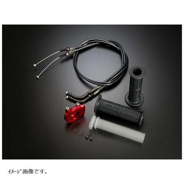 YOSHIMURA (ヨシムラ) YRスロットルホルダーセットケーブル750mm レッド(TMR) ...