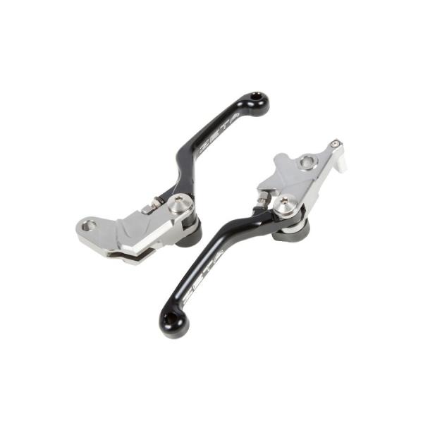 ZETA(ジータ) PIVOTレバーセットCP 3Fi ブラック DRZ400S/DRZ400SM/...