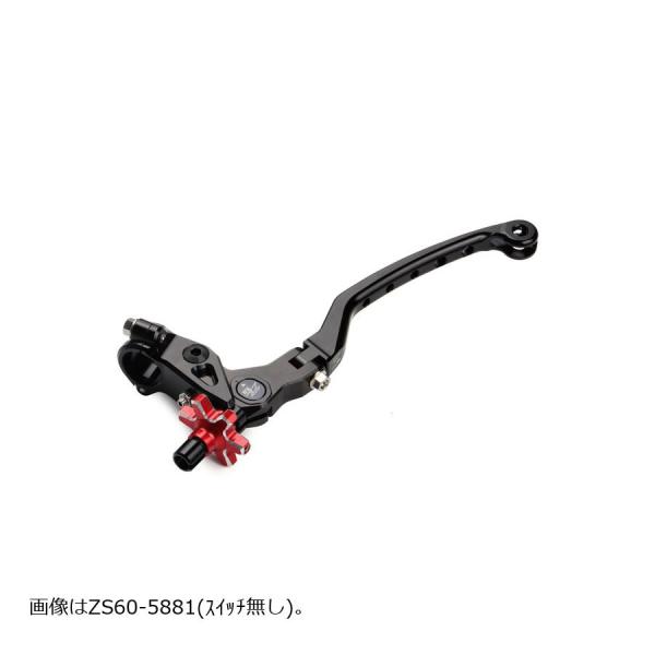 ZETA(ジータ) フライトパーチ RD クラッチレバー スイッチ付 ブラック F5561