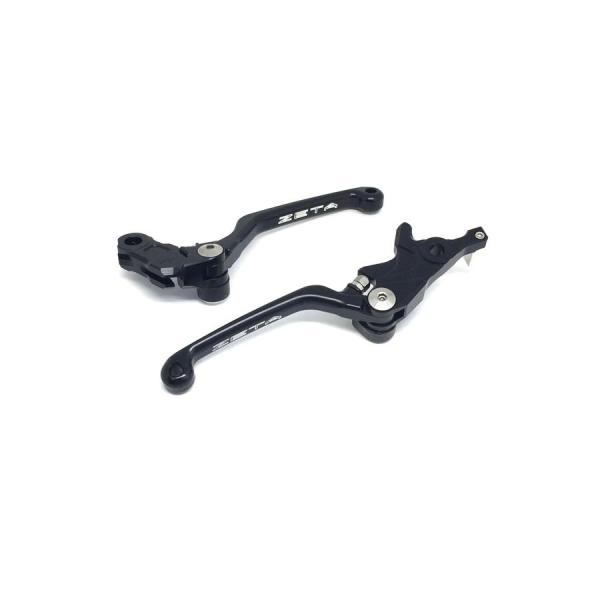 ZETA(ジータ) PIVOTストリートレバーセット ブラック CBR250/400 CB400F/...