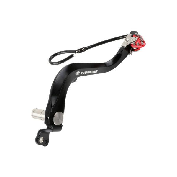 ZETA(ジータ) トリガーブレーキペダル レッド CRF250L/M/RALLY F6893