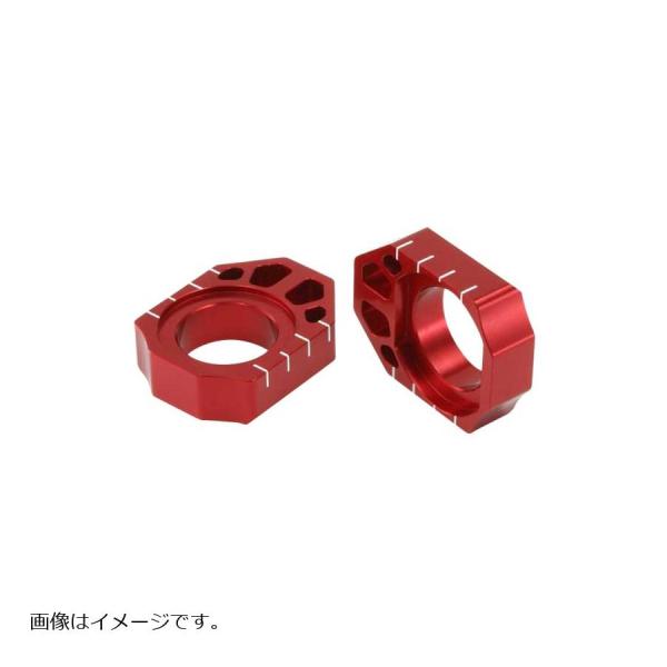 ZETA(ジータ) リヤアクスルブロック レッド CRF250L/M/Rally 12-17 F70...