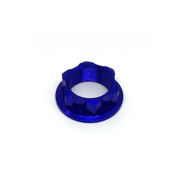 ZETA(ジータ) ステアリングステムナット ブルー M22x27-P1.0 H12 F7943