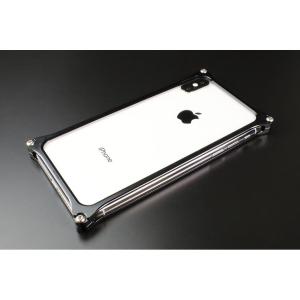 ギルドデザイン ソリッドバンパー ブラック iPhoneXS X GI-422B｜rubbermark