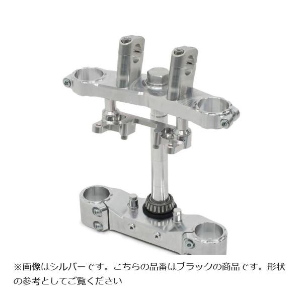 アクティブ コンバーチブルステムキット ブラック Φ43 Φ22.2ハンドル用 ZRX1100 ZR...