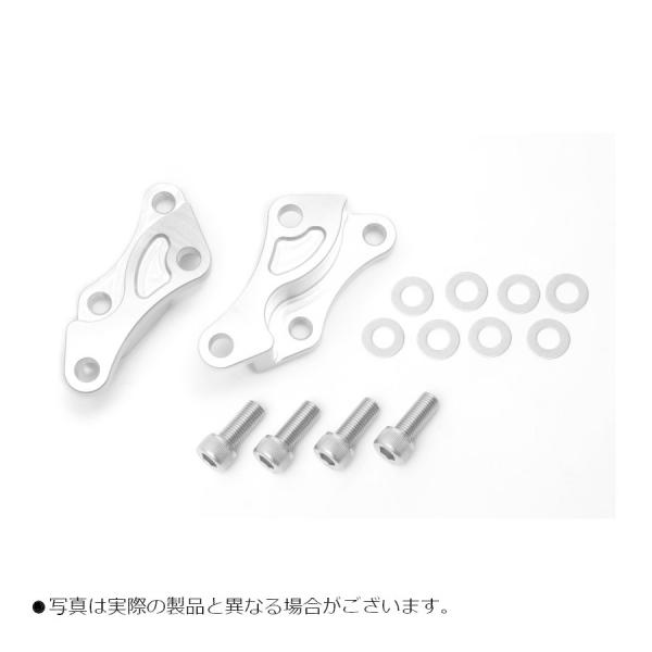 アクティブ フロントキャリパーサポート シルバー GPZ1100 95/Z750 04/ZR-7/Z...