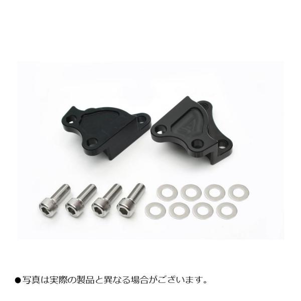 アクティブ フロントキャリパーサポート ブラック ZEPHYR750/Z750 04/ZEPHYR4...