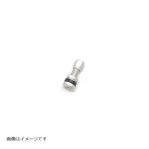 ゲイルスピード エアバルブ ストレート30mm/シルバー アルミキャップ付 φ11.5｜rubbermark